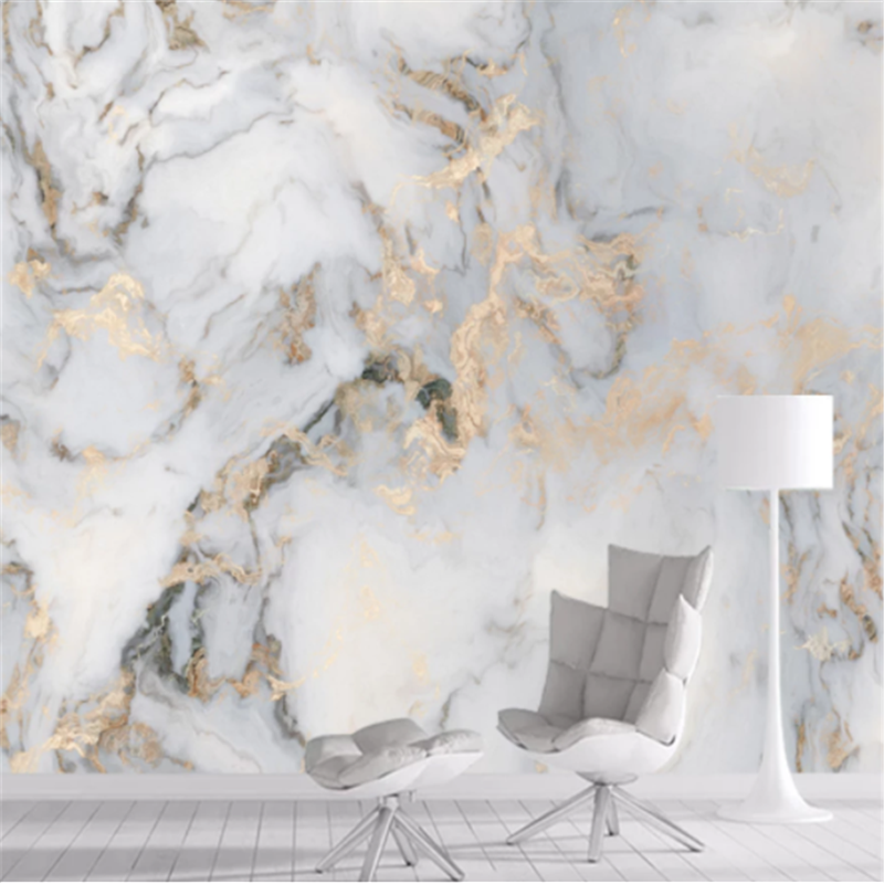 3D Wallpaper Custom Marble Fusia